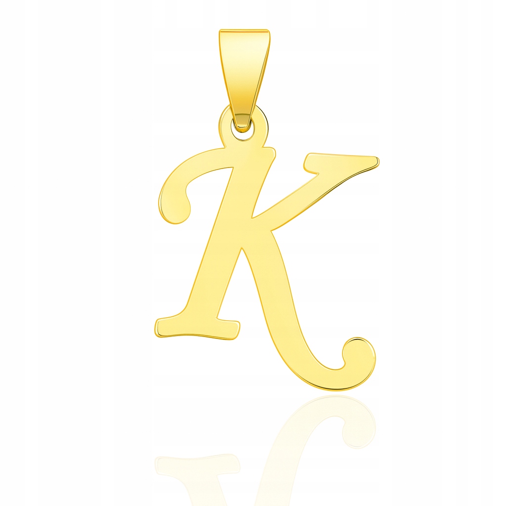 Zlatý Přívěsek Písmeno K Au585 (14K)