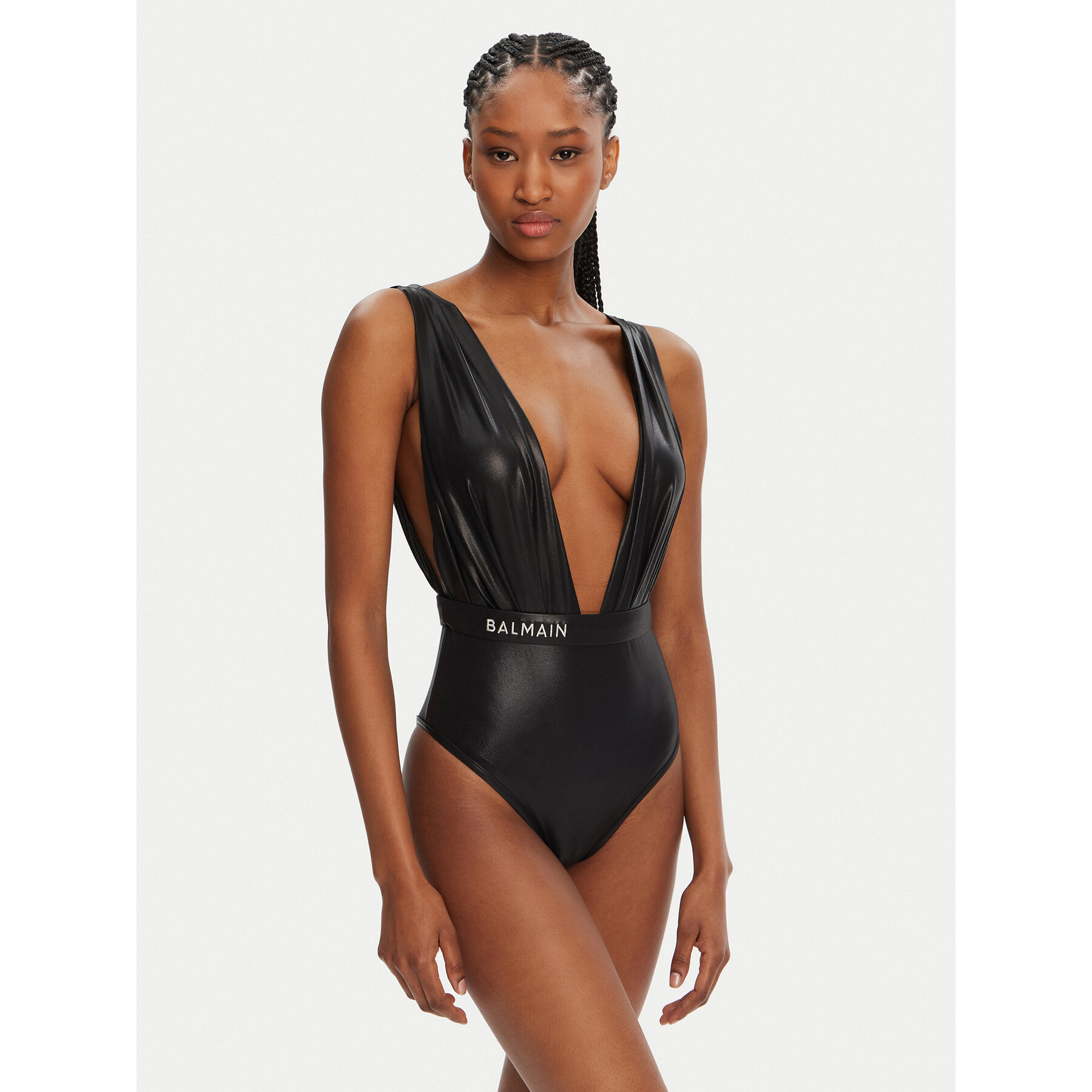 Balmain Damskie Strój kąpielowy Czarny BKBU72140