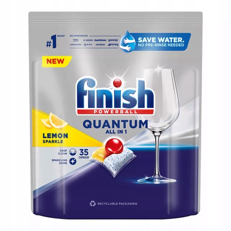 

Finish Do Zmywarki Powerball Lemon 35 Szt