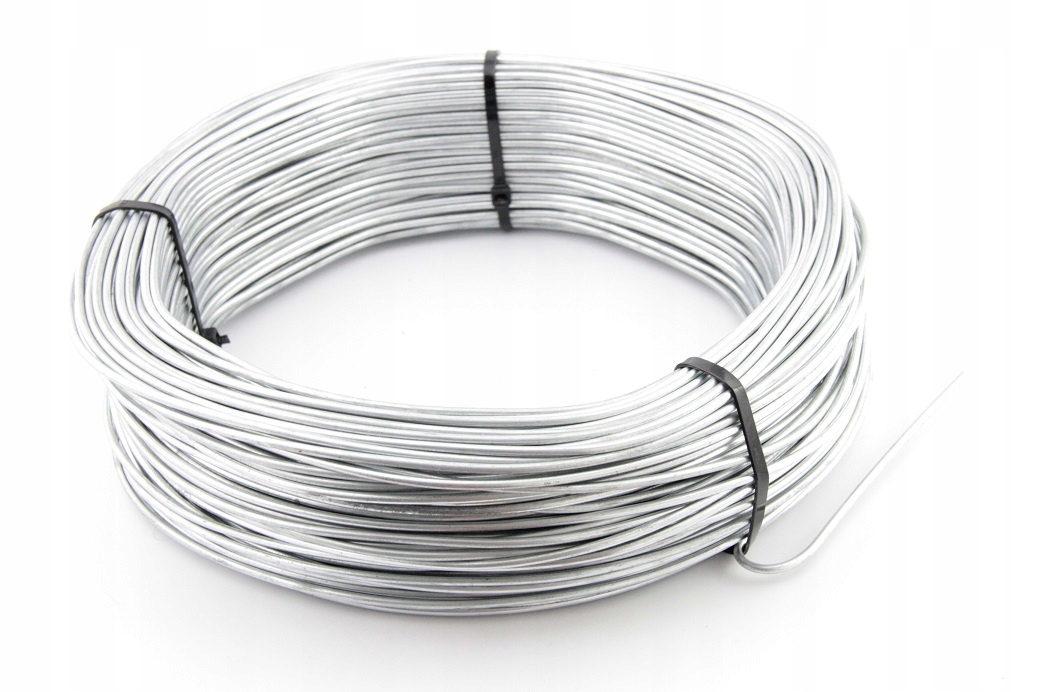 Drut Naciągowy Ocynkowany Fi 3 mm, Długość 75 m Kod producenta DNO FI 3 MM 75 MB