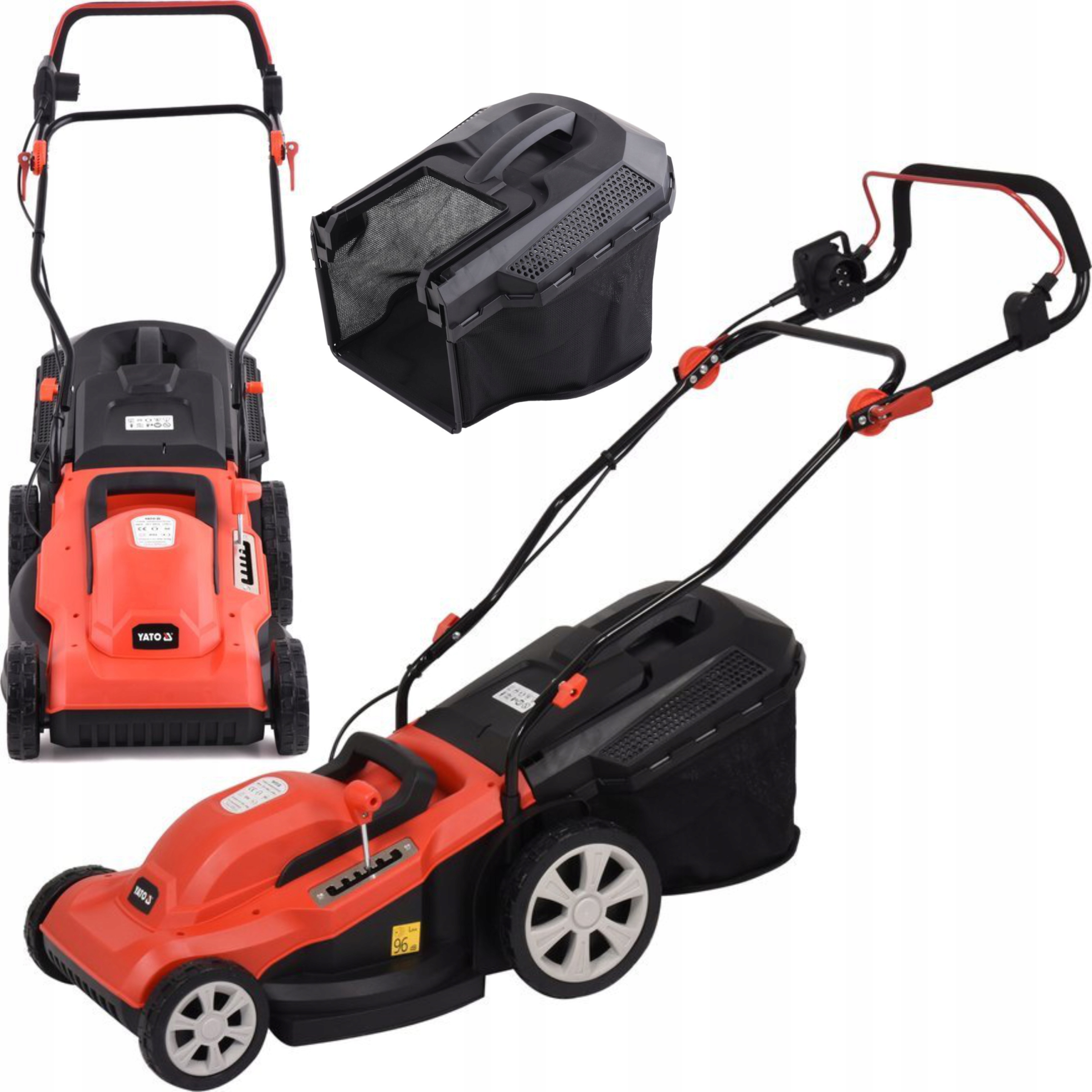 KOSIARKA ELEKTRYCZNA 2000W 43CM 50L REGULACJA YATO