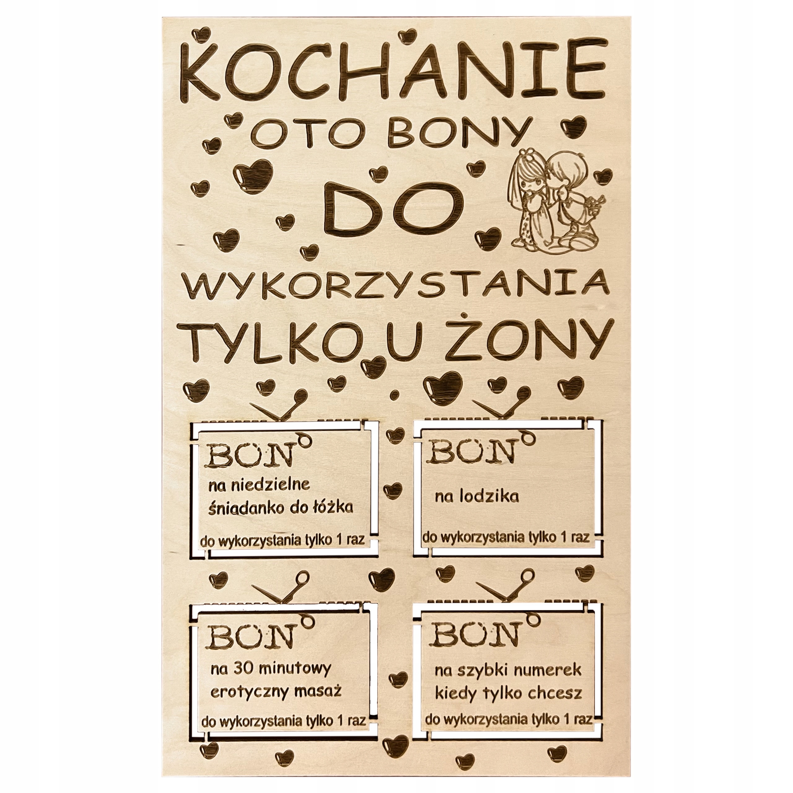 

Pomysł na prezent, od żony dla męża Grawer