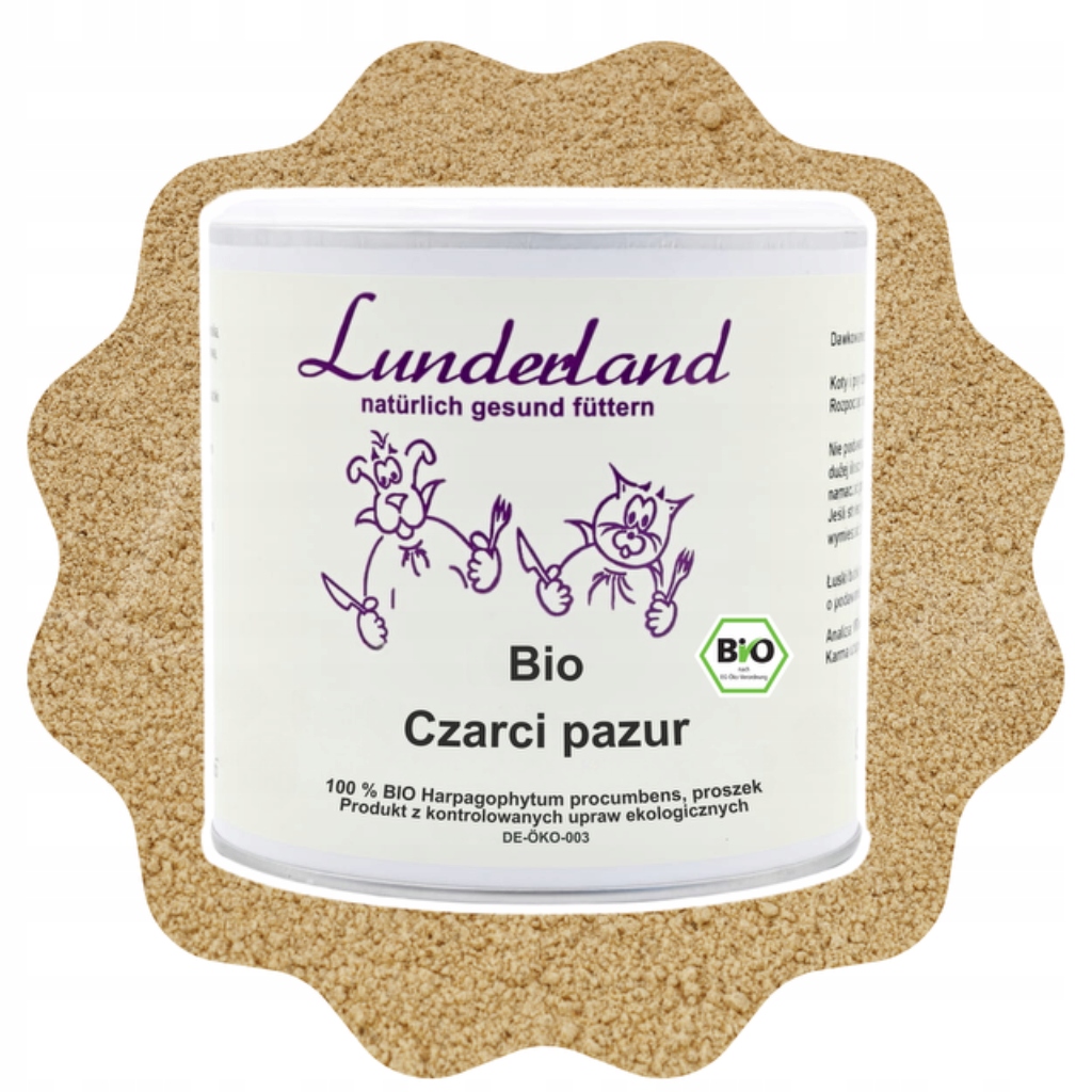 Levně Lunderland Ďábelský dráp Bio organický 250 g