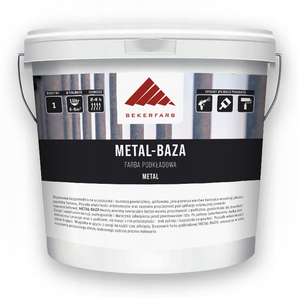 Farba Podkładowa do Metalu 5L
