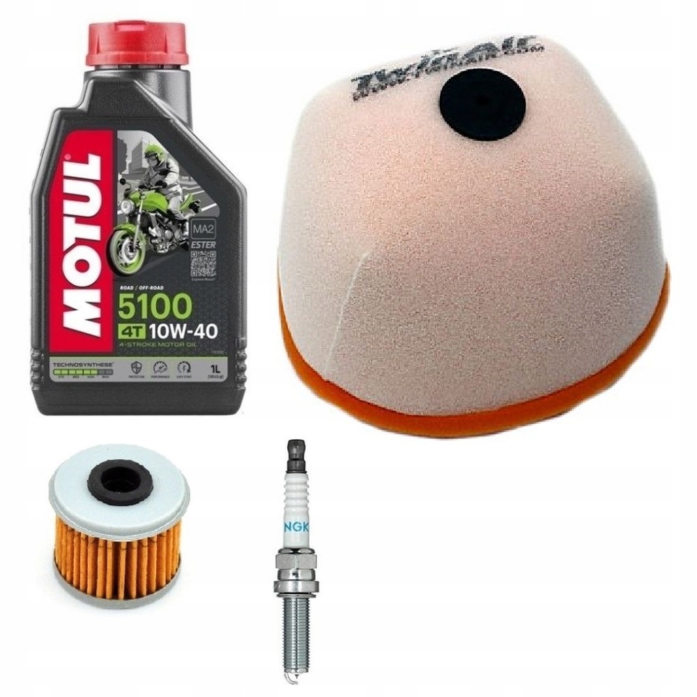 HONDA CRF 450 R 13-16 olej filtry świeca