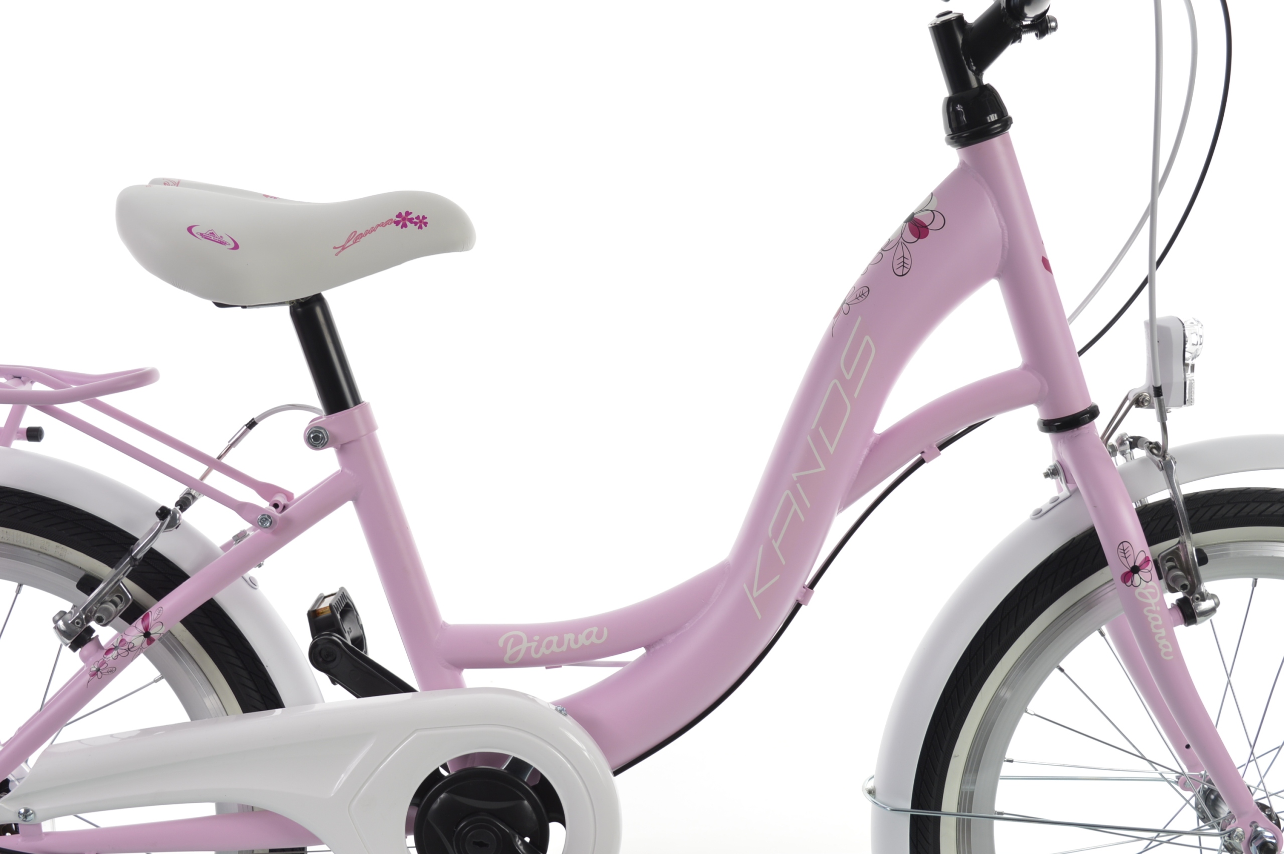 ROWER 20 KANDS DIANA różowy mat R12 wzrost 115-145 cm 6-biegowy