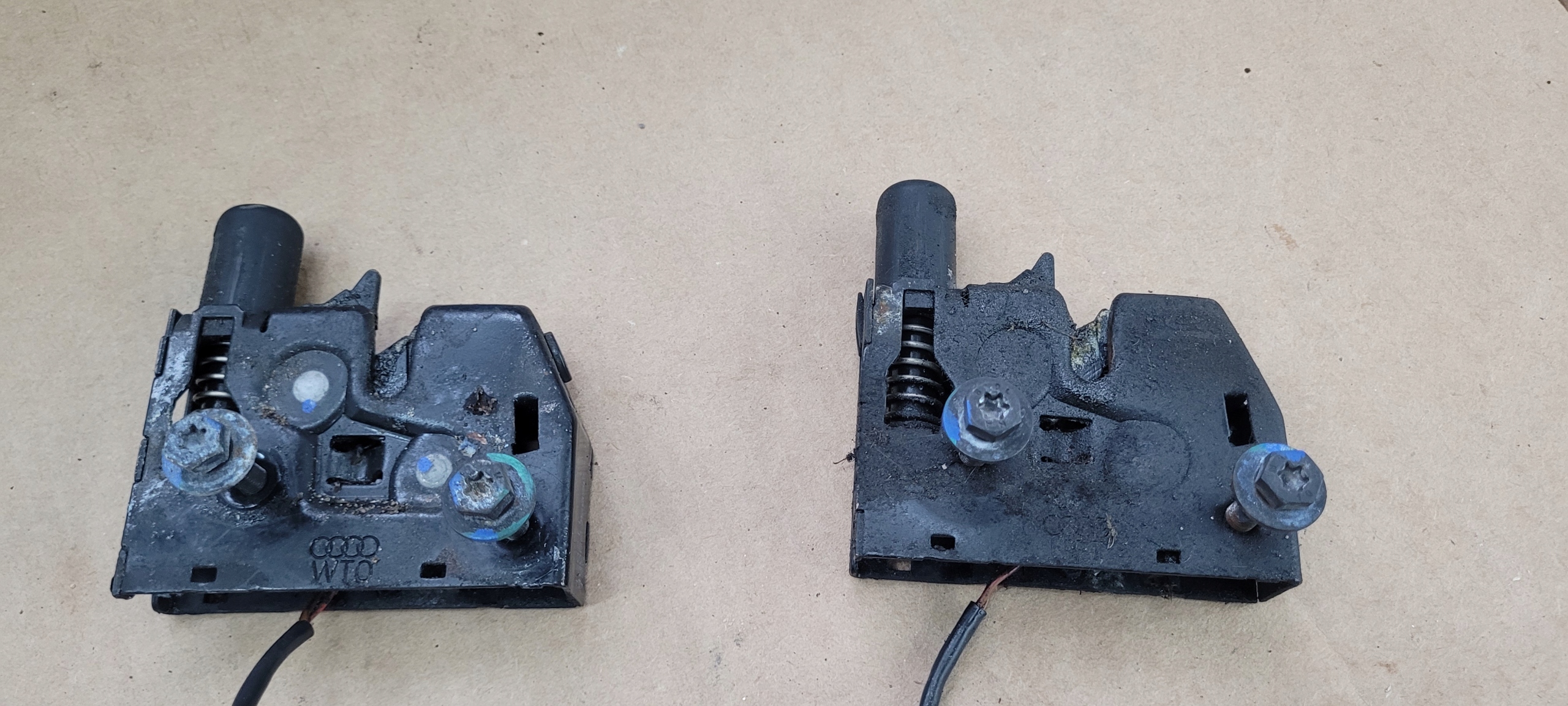 A7 4G bonnet latch lock front 4G0823509C A6 C7 4G