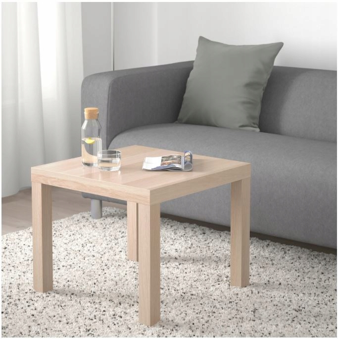 IKEA STOLIK STÓŁ LACK KWADRATOWY DĘBOWY 55x55 EAN (GTIN) 5027893562458