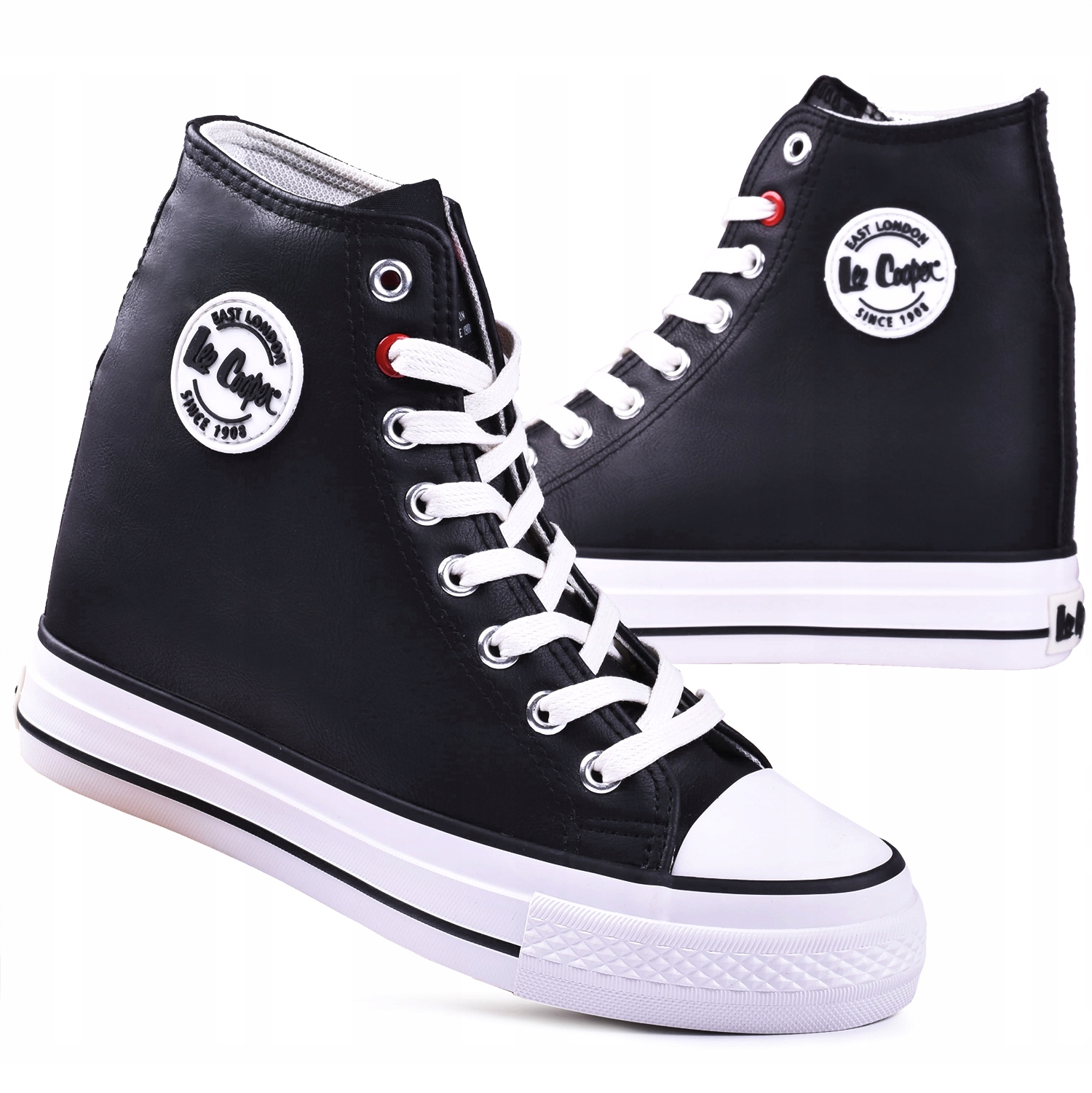 

Buty Damskie Lee Cooper trampki na koturnie r.39