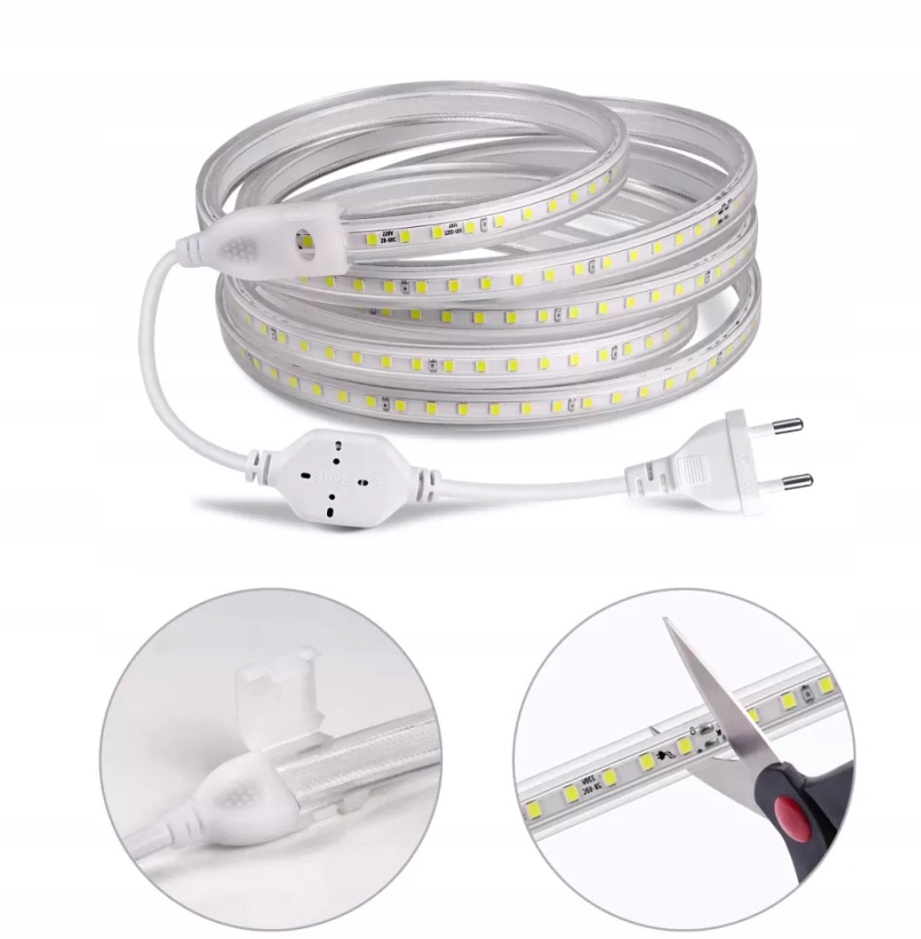 

Taśma Led 120LED 12W/1mb IP68 Ciepła
