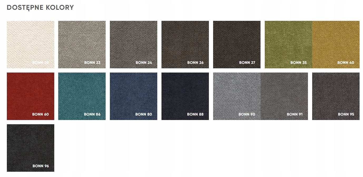 Pufa z oparciem fala 2 Typ tapicerowana