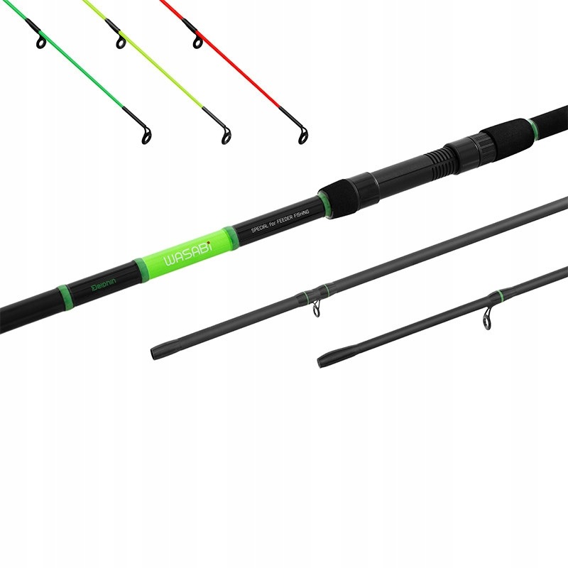Delphin Wędka Wasabi Feeder Nxt 240cm 80g 3 składy