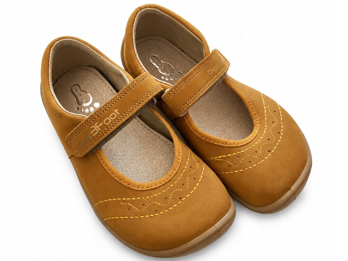 Baleriny skórzane barefoot 3F Sandałki BAR3FOOT Boso 3BE22/1 32
