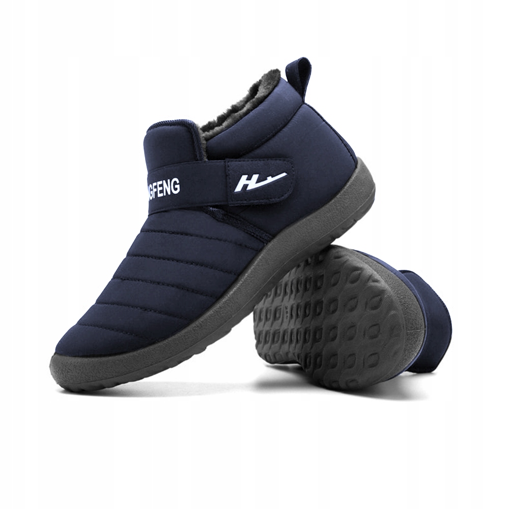 BUTY NA ŚNIEG ZIMOWE OCIEPLANE GRANAT UNISEX 43 EAN (GTIN) 5903816710574