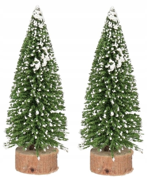CHOINKA DRZEWKO DEKORACYJNE CHOINKI 2SZT