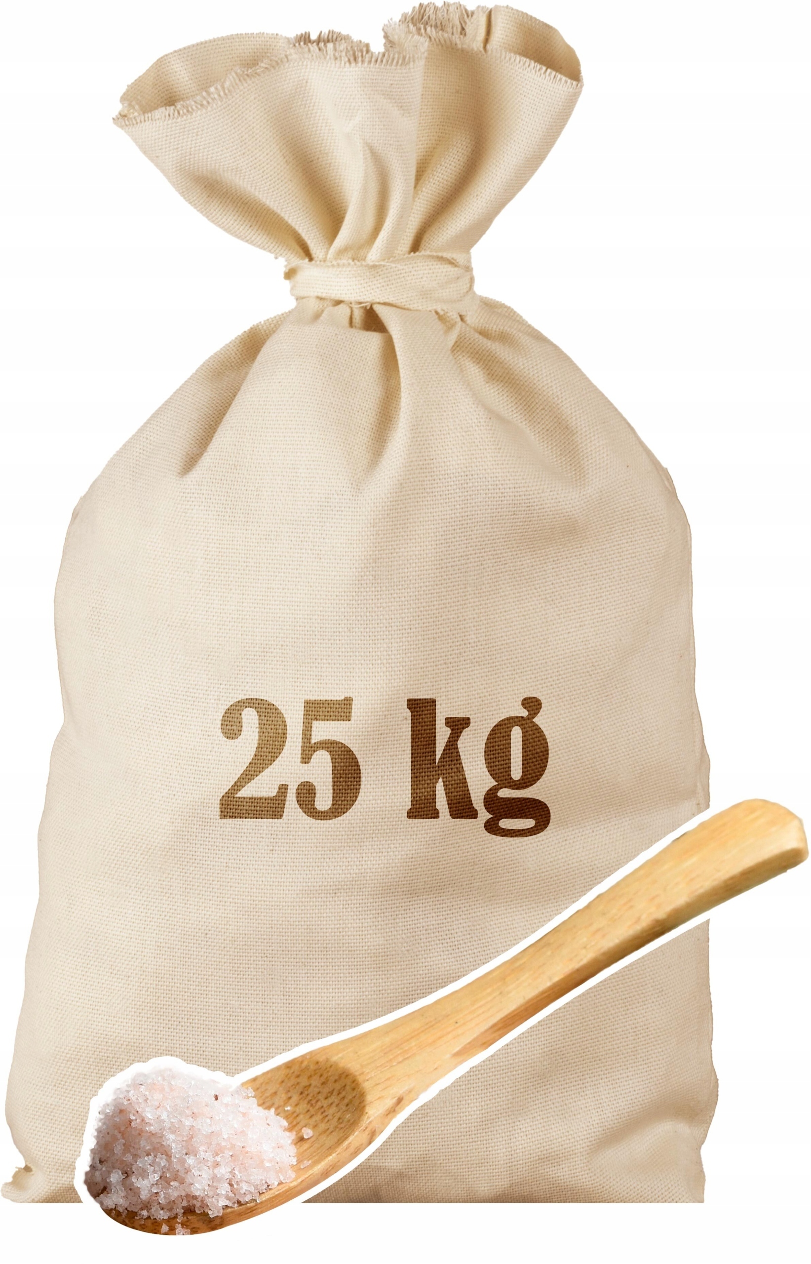 Levně Himalájská Sůl Jemná 25kg Růžová Přírodní Sáček