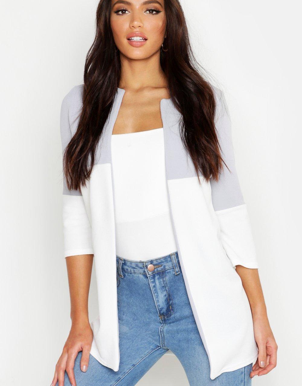 BOOHOO NARZUTKA DAMSKA LUŹNA CASUAL _ S/M