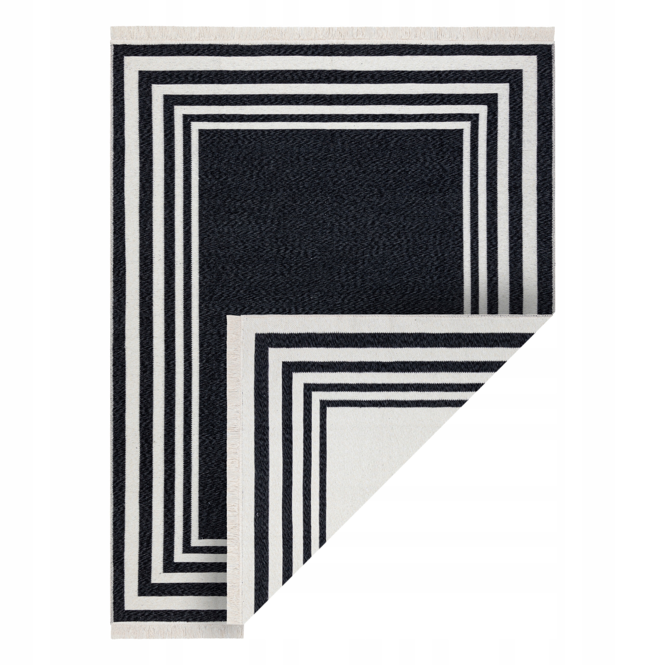 Dywan Dwustronny Bawełna 80x150 cm Ramka #D1374