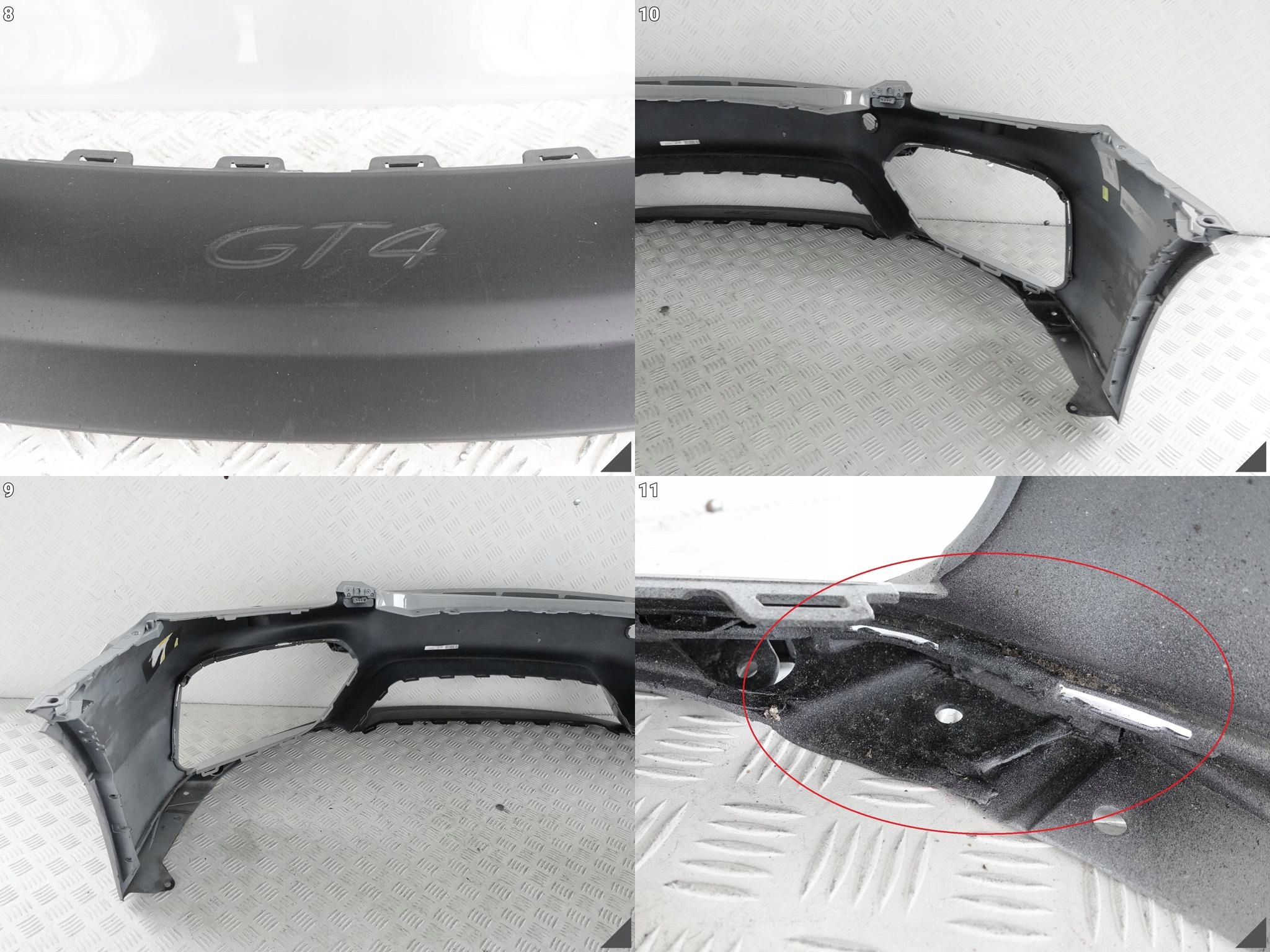 PORSCHE 982 718 GT4 BOXSTER SPYDER/CAYMAN bumper