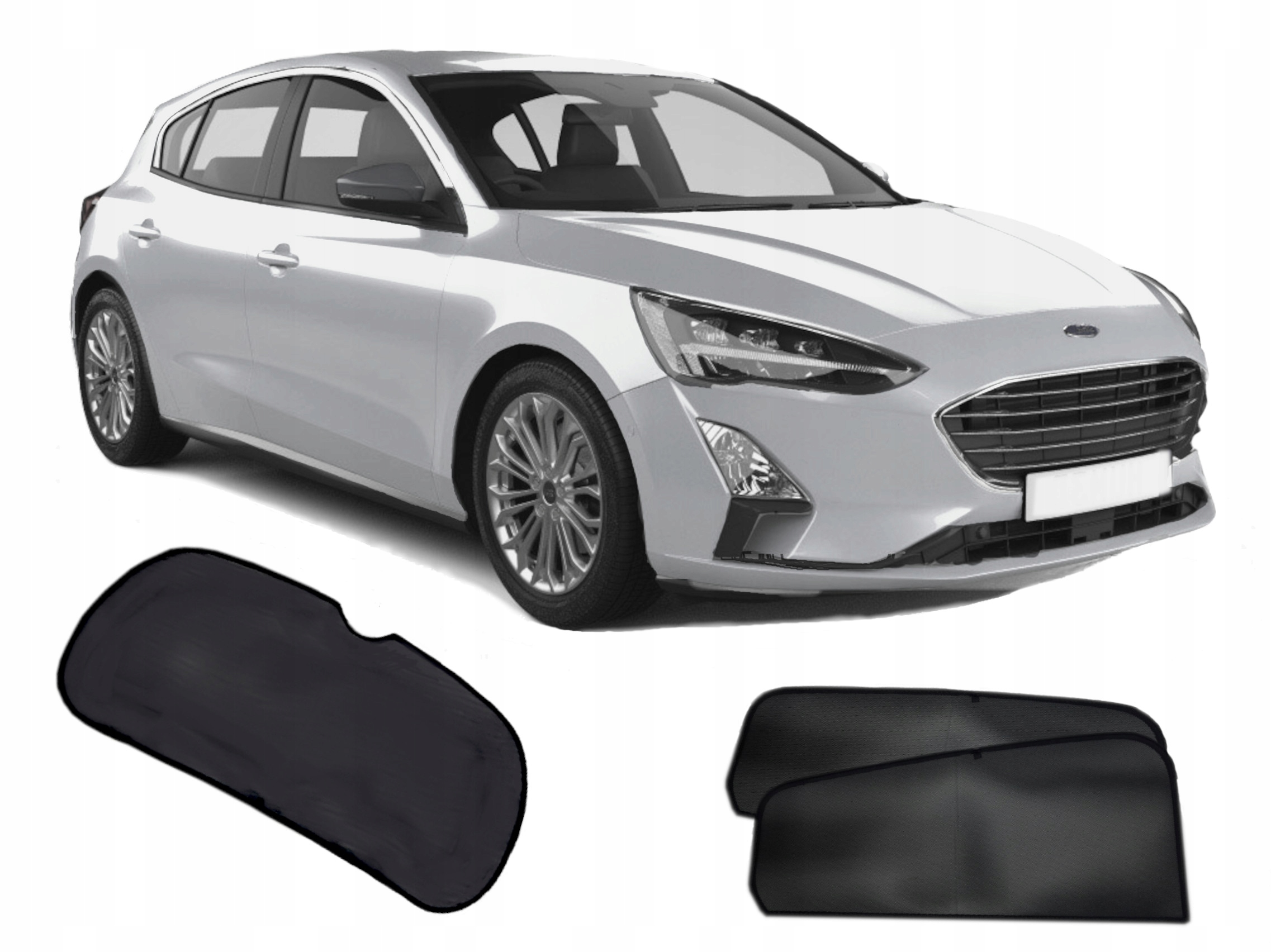 Krytky slunečních rolet pro Ford Focus IV 4 hatchback dveří