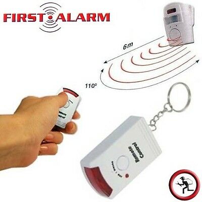 Alarm BEZPRZEWODOWY CZUJNIK RUCHU 105dB + 2 PILOTY Marka inny