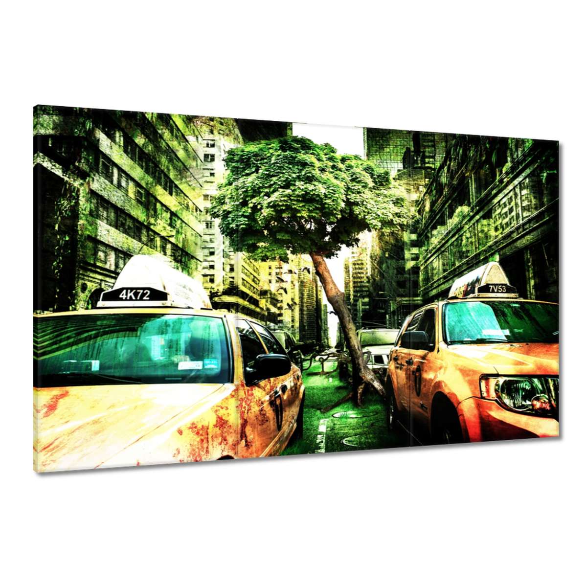 Obrazy 120x80 Zelený New York