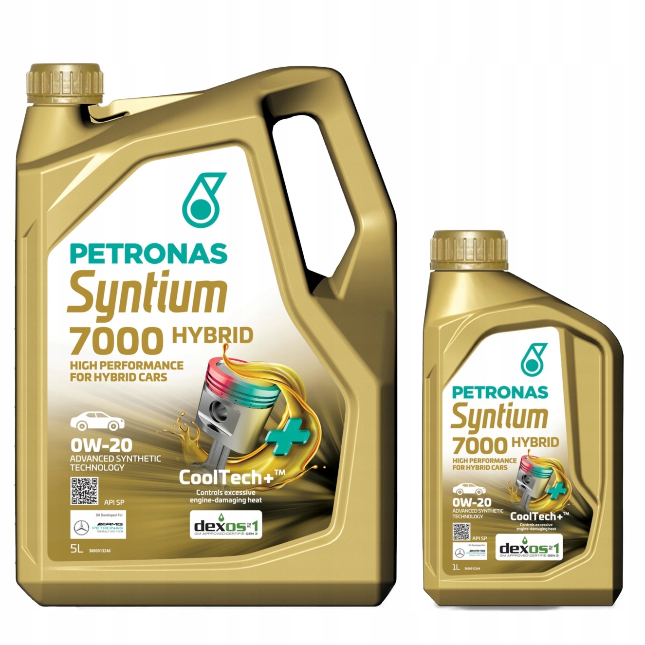 Petronas Syntium 7000 Hybrid 0W-20 Sp 5L Petronas 7000 Hybrid 0W-20 Sp 1L