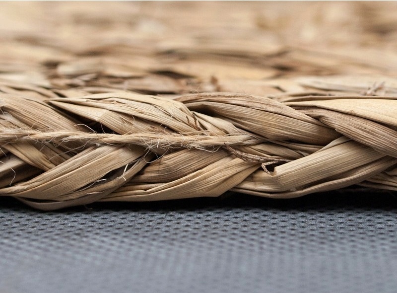 Mata podłogowa z trawy morskiej 120 x 210 cm Długość 210 cm