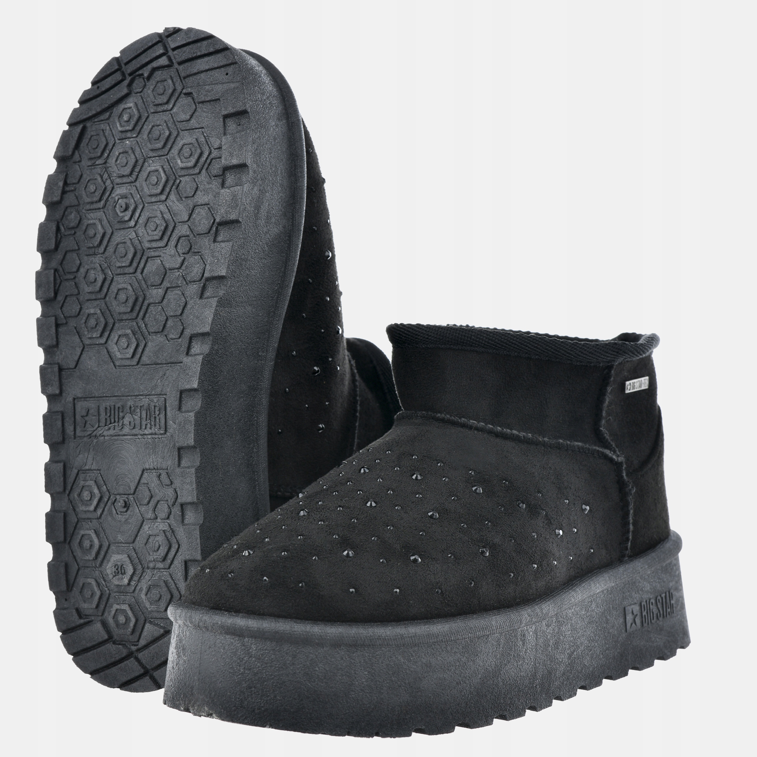 Kotníkové Boty Na Platformě Big Star Zdobené OO274A105 AW24
