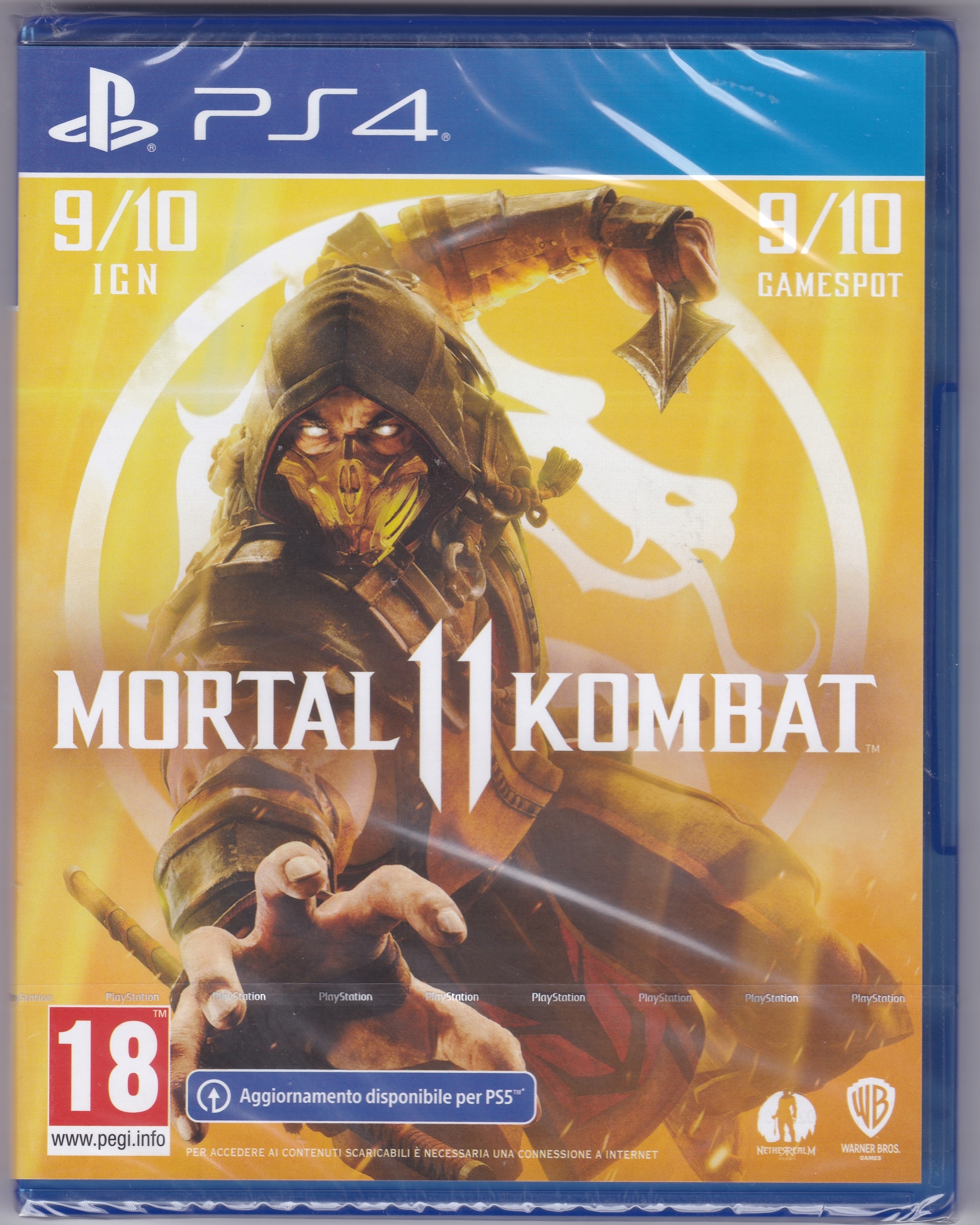 MORTAL KOMBAT 11 PS4 PS5 NOWA FOLIA