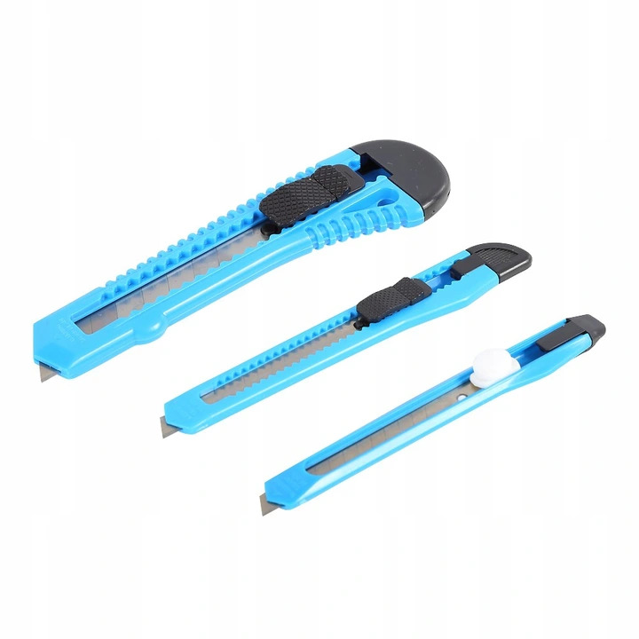 

Zestaw Nożyki Noże Uniwersalne Do Tapet 3 Elementy