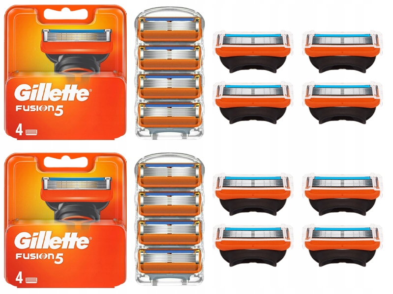 Originální Náhradní Nůžky Pro Nůžky Gillette Fusion 5 x8