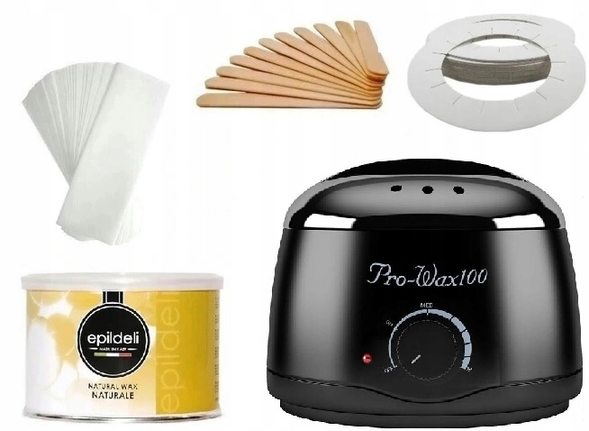 

Zestaw Pro-WAX 100W+ WOSK+Paski+Patyczki+Osłonki