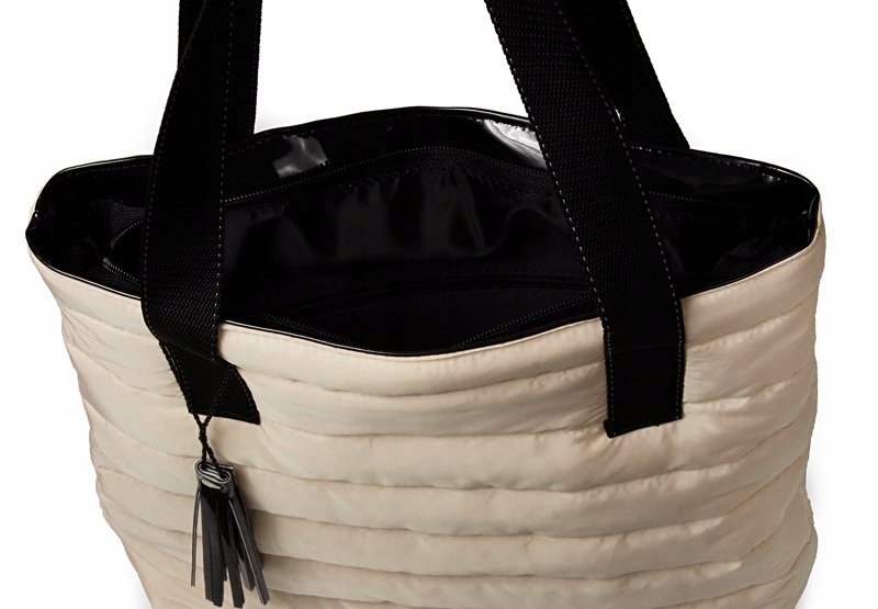 PIKOWANA DAMSKA TOREBKA WOREK SOLOME SZARA SHOPPERKA Model WOREK SHOPPER SOL1 DARK GREY