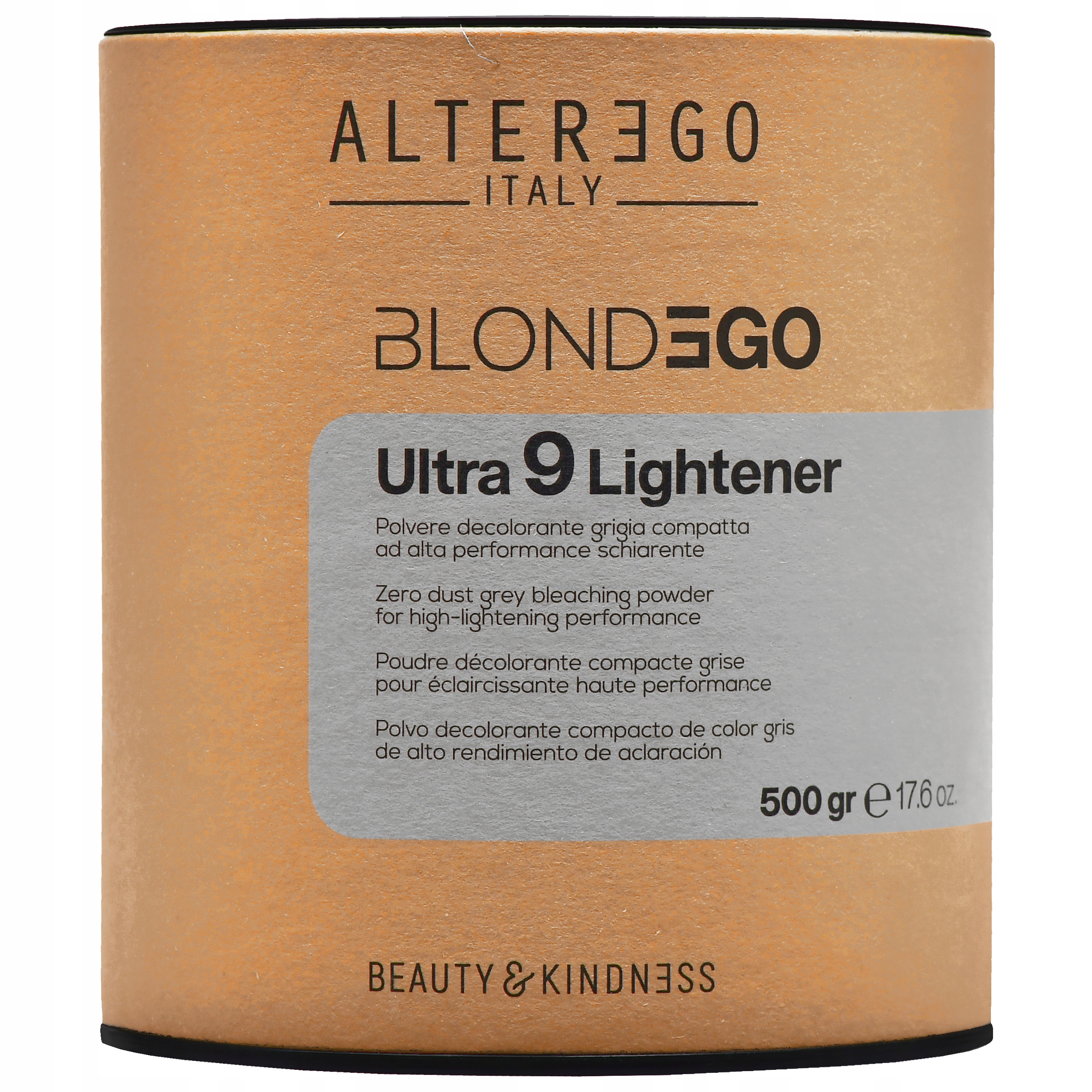 Rozjasňující prášek Alter Ego BlondEgo Ultra 9, 500 g, rychlé zesvětlení