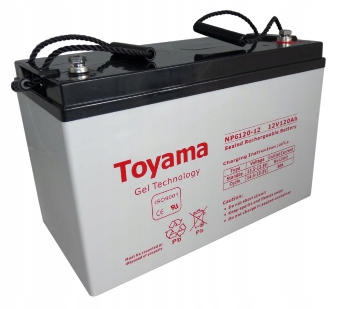 Akumulator żelowy Toyama Npg 120Ah 12V