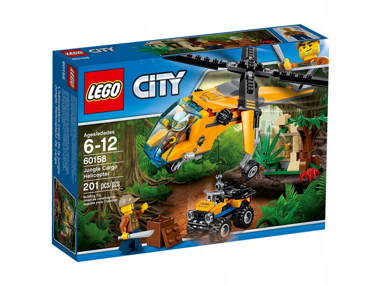 Lego City 60158 Přepravní vrtulník Nový