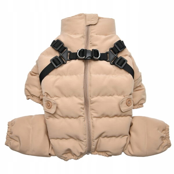 Levně Zimní kombinéza Soft Onesie Puppia Beige velikost: M