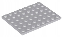

Lego 3036 Płytka 6x8 Jasno Szara Lbg Nowa (6g)