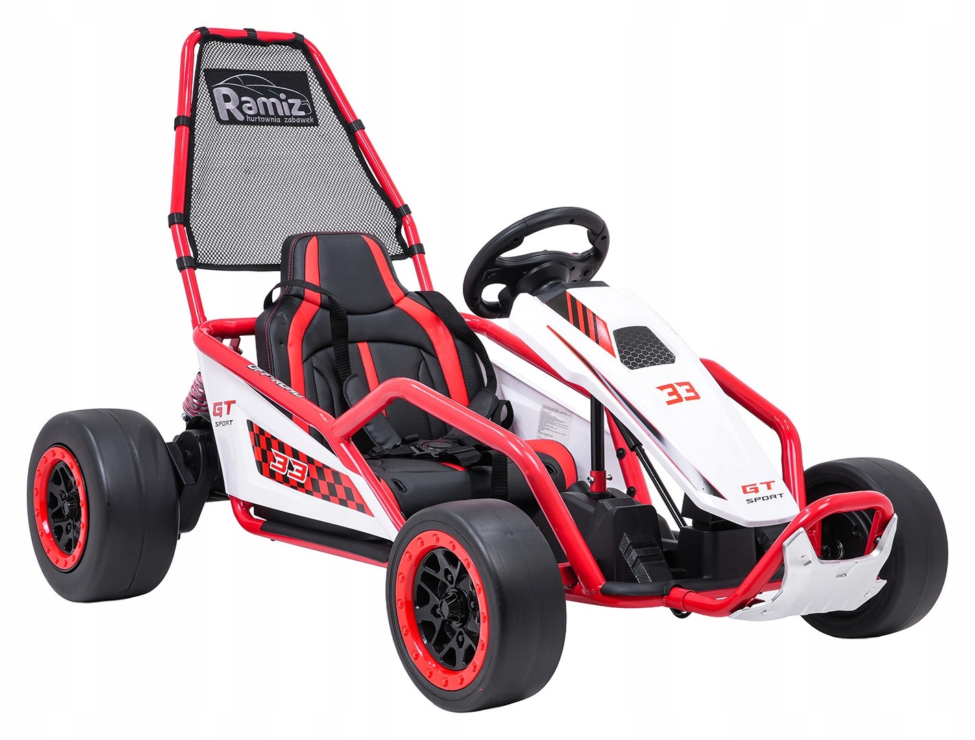 samochód do driftu na akumulator Gokart Tornado szalone ewolucje napęd 4x