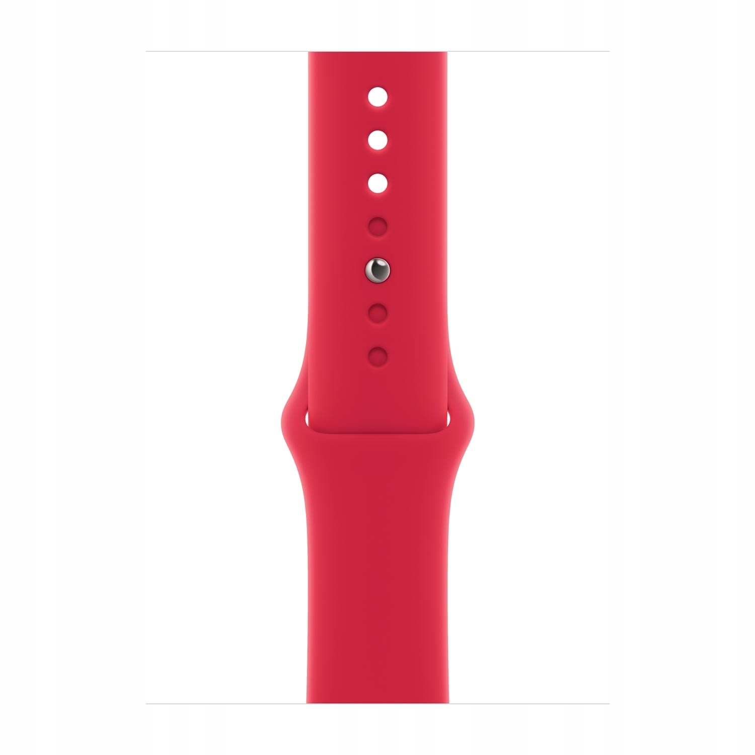 Apple Pasek sportowy do koperty 45mm M/L Czerwony