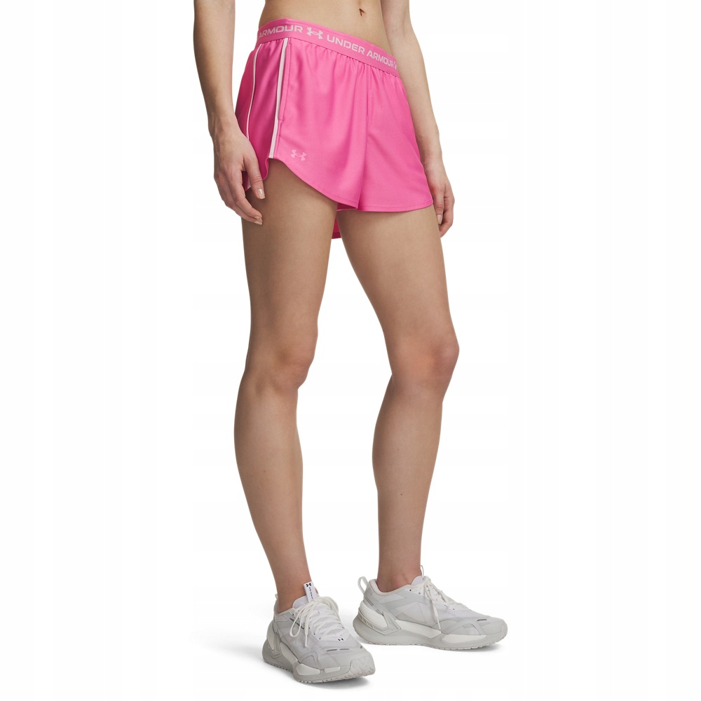 Kraťasy Tech Play Up 3 Rychleschnoucí Růžové MD Under Armour AW26