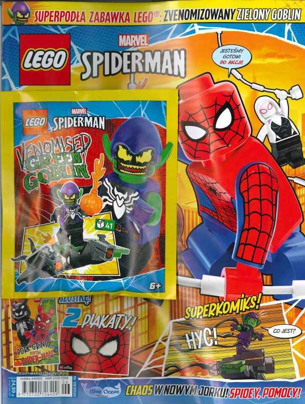 LEGO Marvel SPIDR-MAN 6/24 + VENOMISED GREEN GOBLIN