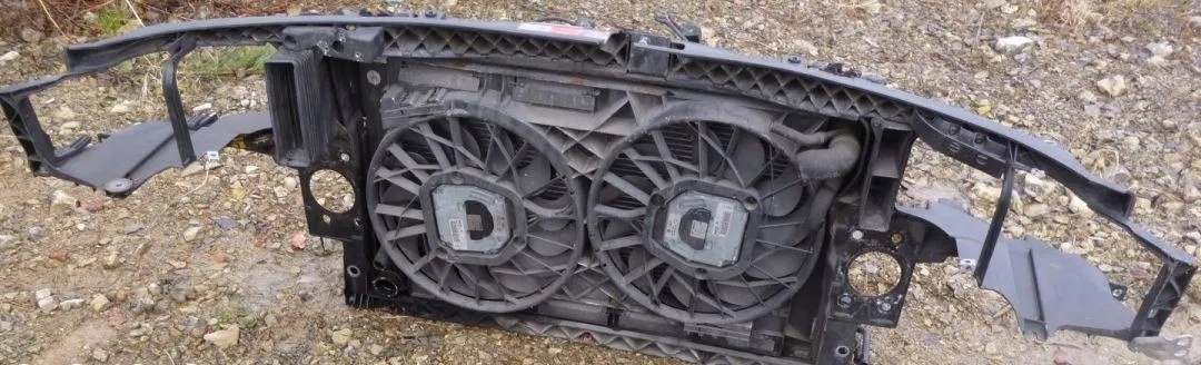 AUDI A8 D3 4.0TDI support panel for radiators radiator KOMPLET fans