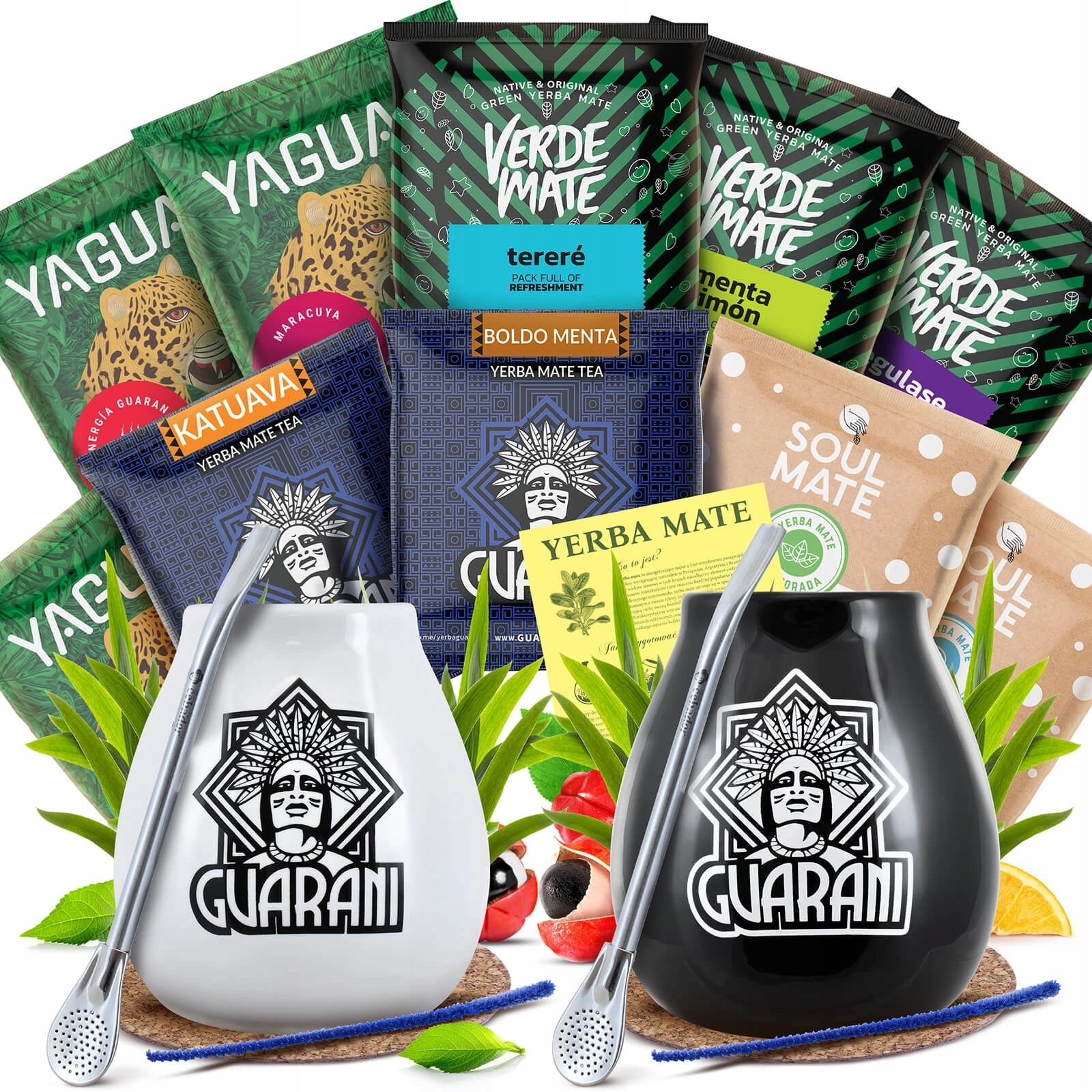 Levně Sada Yerba Mate Matero bombilla Pro Dva