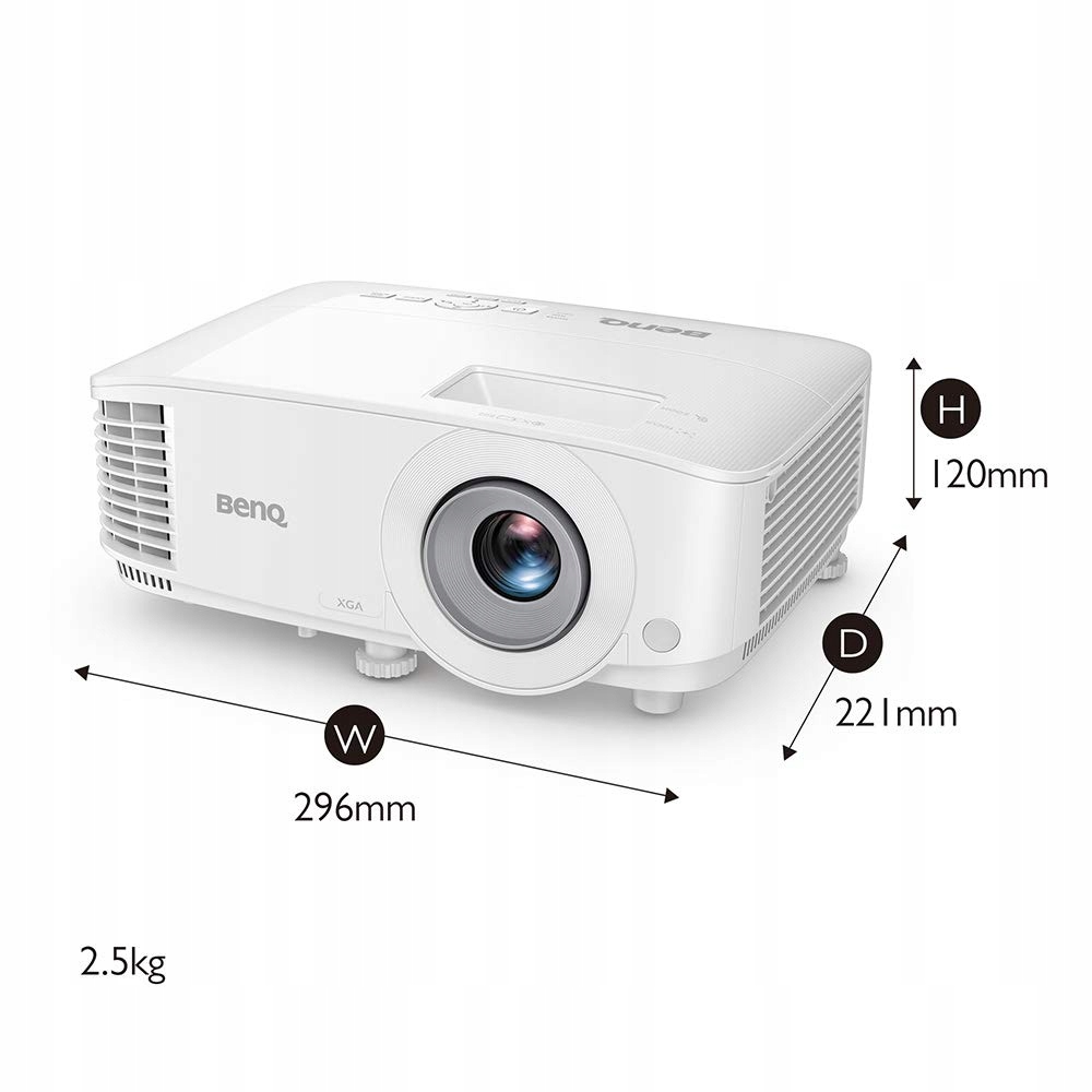 BENQ Projektor MX560 Uniwersalny Rozmiar Wysoka Jakość Obrazów — miniatura 3