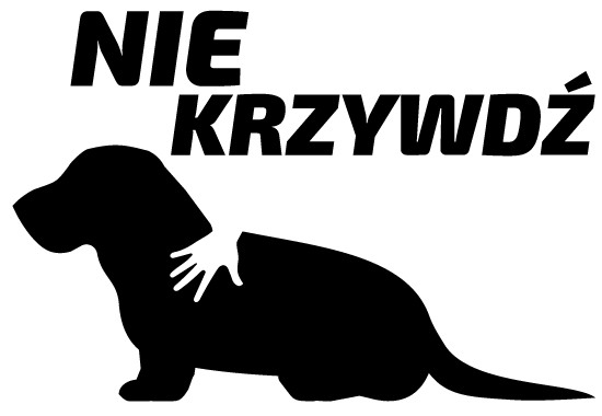 

Naklejka Naklejki Nie Krzywdź Pies 12 cm N18