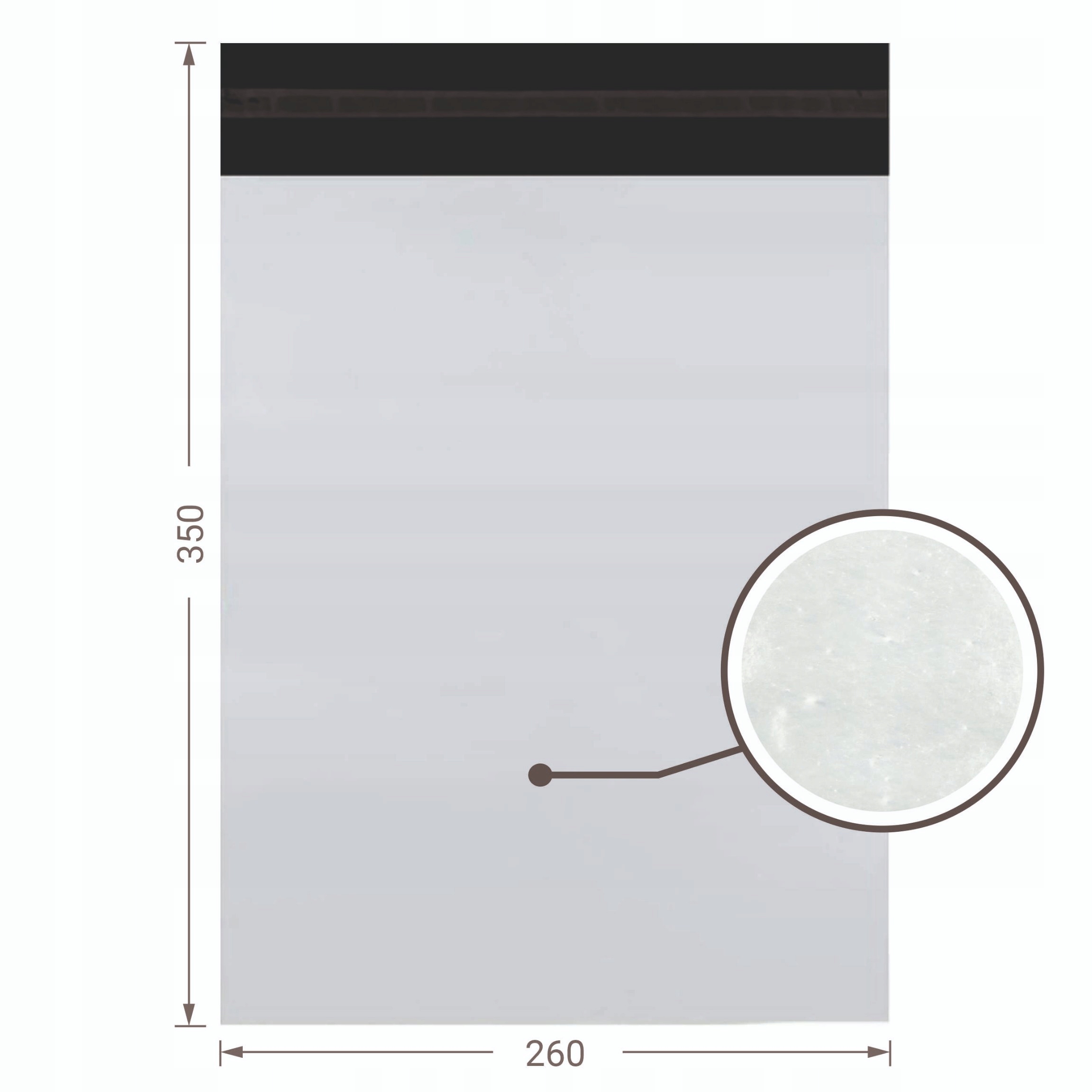 FOLIOPAKI KURIERSKIE FOLIOPAK B4 BARDZO MOCNE 260x350 1000 SZTUK Stan opakowania oryginalne