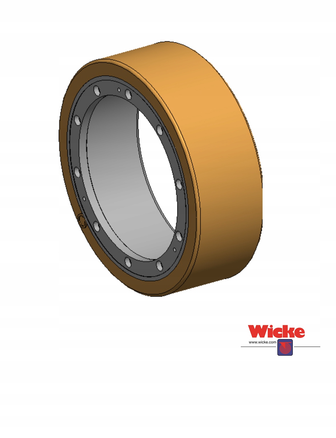 FN1533 - Приводное колесо китайский Promag 250/80 AS: 10 WICKE