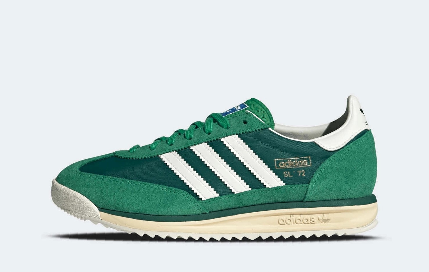 Nové Boty Adidas Originals Sl 72 Rs Collegiate Green JH8643 Velikost 45 1/3 Pud